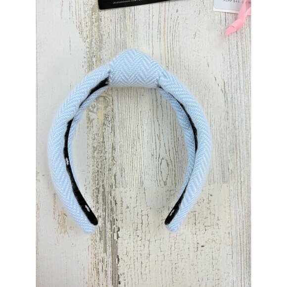 Lele Sadoughi The Beaufort Bonnet Company KIDS Knot Headband Beale Street Blue - Picture 6 of 15